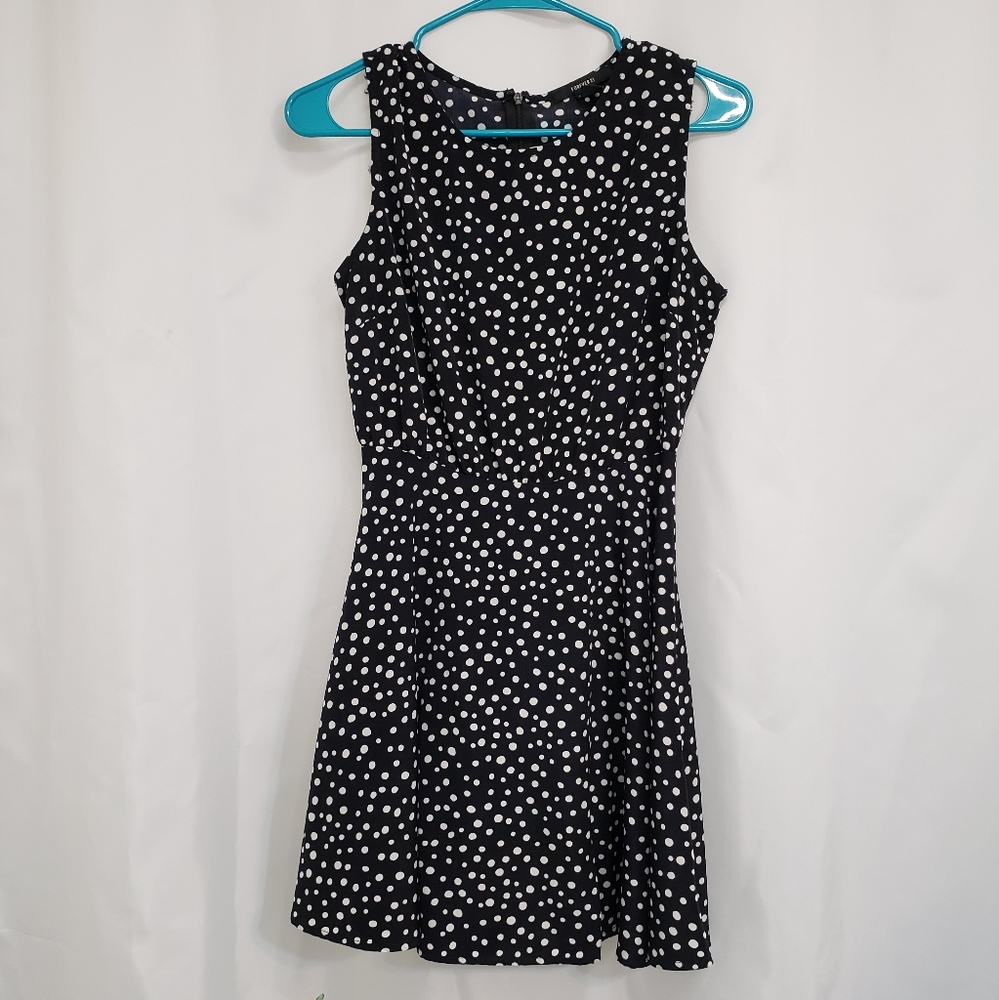 Forever 21 polka dot skater dress